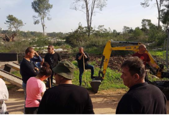 קורס בוני שבילי אופניים במכללה האקדמית בוינגייט